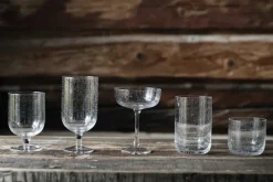 Ernst coupe glass bubbly glass 20 cl 2-pack, Clear