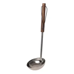 Ernst dustpan with wooden handle, Dark brown