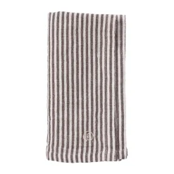 Ernst napkin thin stripes 40x40 cm, Brown-white