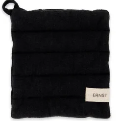 Ernst pot holder cotton, Black