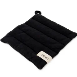 Ernst pot holder cotton, Black
