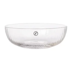 Ernst ribbed glass bowl Ø13 cm, Clear