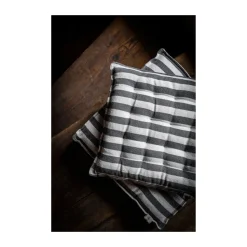 Ernst seat cushion 40x40cm, Natural white-dark grey