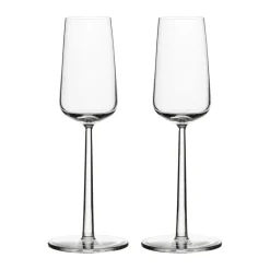 Essence champagne glass 2-pack, clear 2-pack