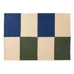 Ethan Cook Flat Works rug 170x240 cm, Peach green check