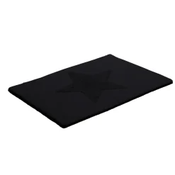 Etol star rug small, black