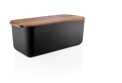 Eva Solo bread box bamboo 42 cm, Black
