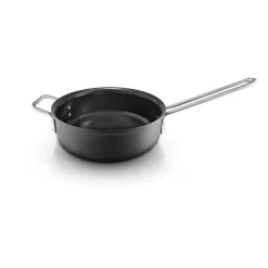 Eva Trio Professional sauté pan Slip-Let 24 cm, Black