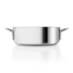 Eva Trio Stainless Steel Slip-Let Ceramic Sauté Pan, 3.5 L