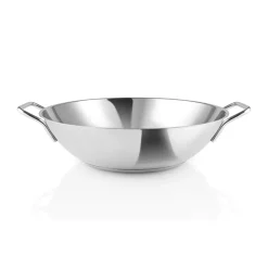 Eva Trio Stainless Steel wok, 5 L