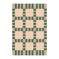 Evelina Kroon jute rug 250x350 cm, Korean chives