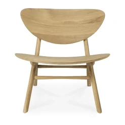 Eye lounge armchair, Hardwax oiled oak