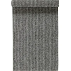 Fallow rug dark grey, 70x200cm