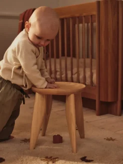 Feve kids stool, Untreated Ash