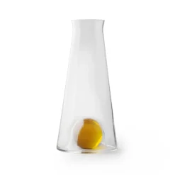 Fia carafe, amber-clear
