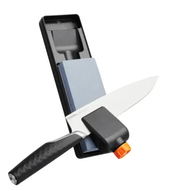 Fiskars knife sharpening set, Black-orange