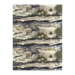 Fjällvandring fabric, Beige