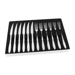 Fjord steak cutlery 12 pcs, stainless steel