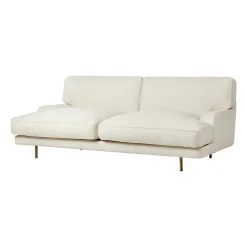 Flaneur sofa 2-seat, Indianskop 15-antique brass