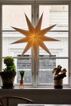 Flare advent star, Ø80 cm