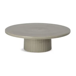 Flora cake plate Ø25.5 cm, Beige