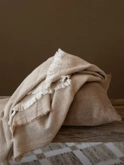 Florian throw 135x200 cm, Beige