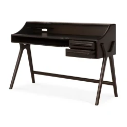 Flow desk, Rose brown mahogany, 140x55 cm