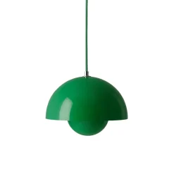 Flowerpot VP1 pendant lamp, Signal green