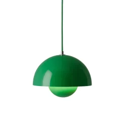 Flowerpot VP1 pendant lamp, Signal green