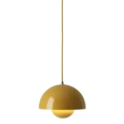 Flowerpot VP1 pendant lamp, mustard yellow