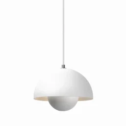 Flowerpot VP1 pendant lamp, matte white