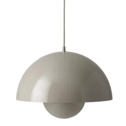 Flowerpot VP7 pendant lamp, grey-beige