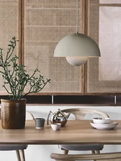 Flowerpot VP7 pendant lamp, grey-beige