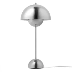 FlowerPot VP3 table lamp, Chrome-plated