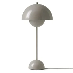 FlowerPot VP3 table lamp, grey-beige