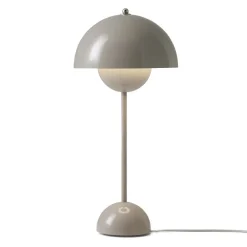 FlowerPot VP3 table lamp, grey-beige