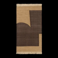 Forene carpet, Tan-Chocolate, 80x140 cm