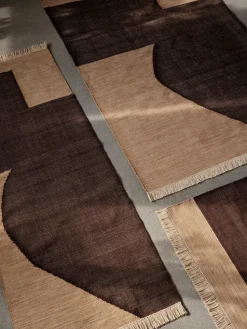Forene walking mat, Tan-Chocolate, 80x200 cm