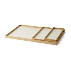 Frame tray medium 23x34 cm, Oak-beige