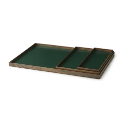 Frame tray medium 23x34 cm, Smoked oak-green