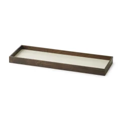Frame tray small 11x32.4 cm, Smoked oak-beige
