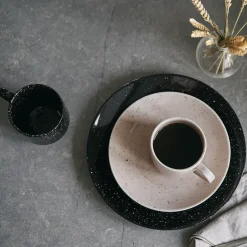 Freckle plate Ø26 cm, black