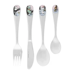 Friends forever cutlery set children 4-piece, Multi