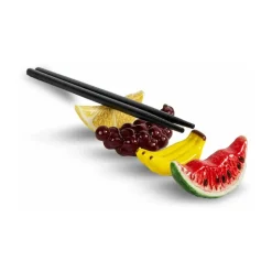 Fruits chopstick holders, 4-pack