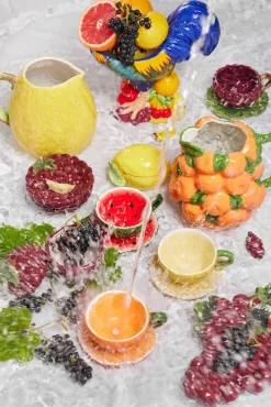 Fruits chopstick holders, 4-pack