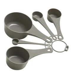 Function measuring spoon set 5 pieces, Gray