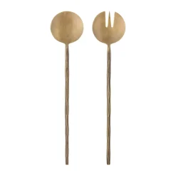 Gaith salad servers 2-piece, Brass