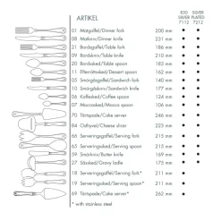 Gammal Fransk coffee spoon silver, 12.4 cm