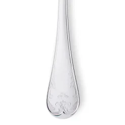 Gammal Fransk coffee spoon silver nickle, 12.4 cm
