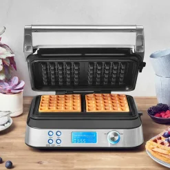 Gastroback 42424 waffle iron, Silver
